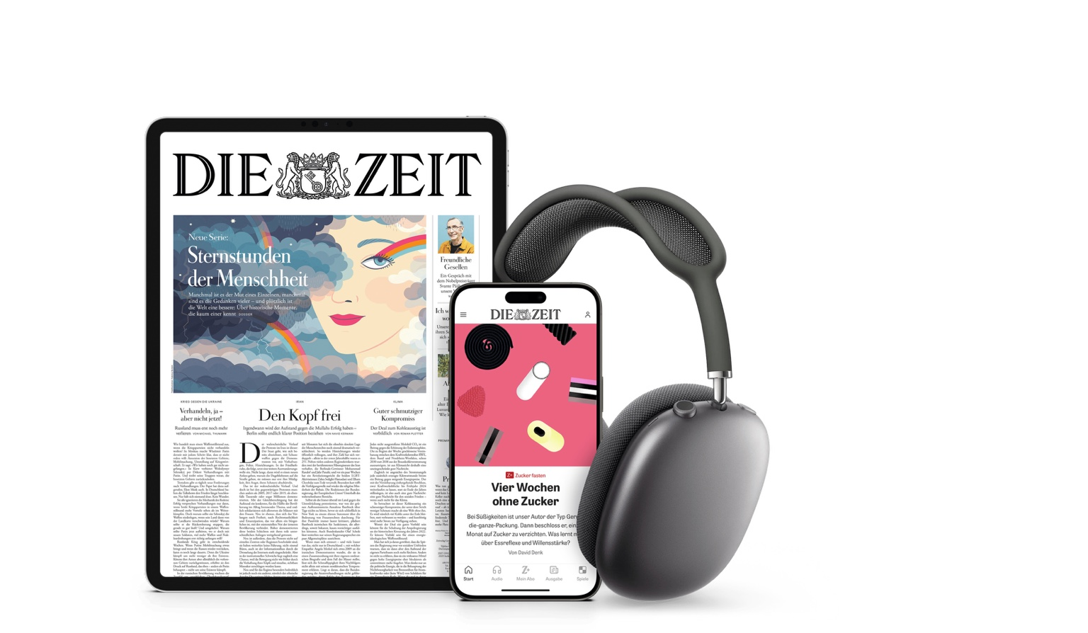 Die digitale ZEIT testen